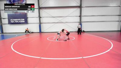 120 lbs Rr Rnd 1 - Keegan Dressler, Indiana Outlaws Black vs Jake Meacham, FORGE H/S 1