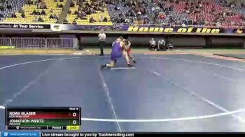 197 lbs Cons. Round 2 - Jonathon Wertz, Missouri vs Noah Glaser, Northern Iowa