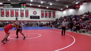 285 lbs Cons. Round 3 - James Flores, Unattached vs JJ Martinez, Unattached