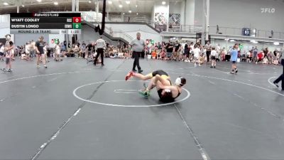 115 lbs Round 2 (6 Team) - Wyatt Cooley, Rattlers Siggy Style vs Dustin Longo, EsteBuilt WC