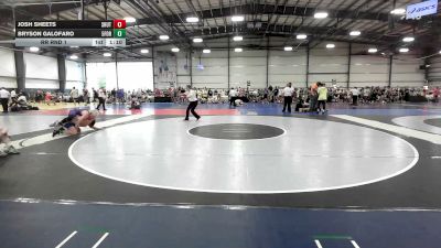 138 lbs Rr Rnd 1 - Josh Sheets, Team Shutt Mutts - HSB vs Bryson Galofaro, 5forty Brawlers - HSB