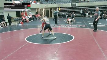 133 lbs Round 1 (4 Team) - Lucas Wymer, Decorah, IA vs Logan Fu, Centennial, MN