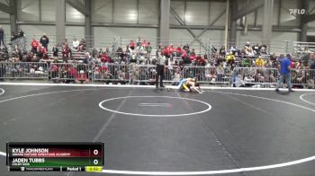 85 lbs Cons. Round 1 - Jaden Tubbs, Colby Kids vs Kyle Johnson, Girard Matside Wrestling Academy