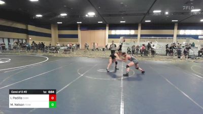 136 lbs Consi Of 8 #2 - Itzel Padilla, Cobra Kai vs Marley Nelson, Team Thunder WC