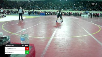 Round Of 128 - Asiyah Spencer, McAlester vs Abraham Cossio, Southeast