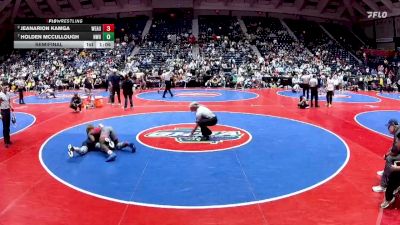 3A-157 lbs Semifinal - Jeanarion Kamga, Westside, Augusta vs Holden McCullough, Northwest Whitfield High