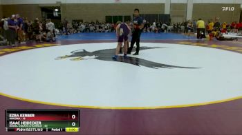 130 lbs Semis (4 Team) - Ezra Kerber, Waconia vs Isaac Heidecker, Dassel-Cokato-Litchfield
