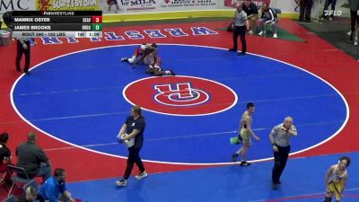 103 lbs Round Of 32 - Mannix Oster, Beaver vs James Brooks, Brookville