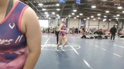 165 lbs Rr Rnd 2 - Braelynn Love, Cheyenne Ladies Wrestling Club vs Genesis Escobar, 5forty Lady Brawlers II