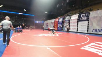 106 Class 1 lbs Champ. Round 1 - Cole Huwar, Brookfield vs Sean Forfar, Cameron