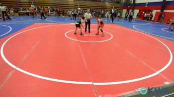 100 lbs Quarterfinal - Preston Butler, Hilldale Youth Wrestling Club vs Joshua Heisey, Broken Arrow Wrestling Club