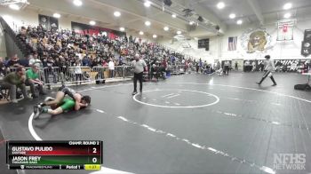 120 lbs Champ. Round 2 - Jason Frey, Thousand Oaks vs Gustavo Pulido, Eastside