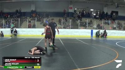 90 lbs Cons. Round 4 - Emiliano Duron, Ares WC vs Jaylen Montgomery, Ferndale Eagles WC