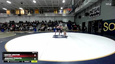 190 lbs Champ. Round 2 - Jeremiah Pimentel, Coachella Valley vs Dimitry Sirotnik, Santa Monica