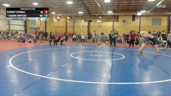 285 lbs Cons. Round 2 - Kaden Hippler, Washington State University vs Forest Howell, North Idaho College