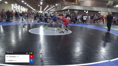 92 kg Rnd Of 32 - Carson Thomas, Ohio vs Lusiano Lopez, Oregon