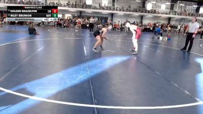 Silver 149 lbs Quarterfinal - Riley Brunson, Wartburg vs Holden Brazelton, Coe