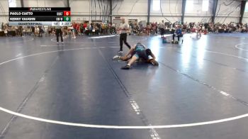Silver 174 lbs Quarterfinal - Kenny Vaughn, Wisconsin-Whitewater vs Paolo Ciatto, Unattached