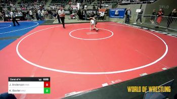 64 lbs Consi Of 4 - Jaelyn Anderson, Nebraska Wrestling Academy vs Kalaya Baxter, Grizzly Wrestling