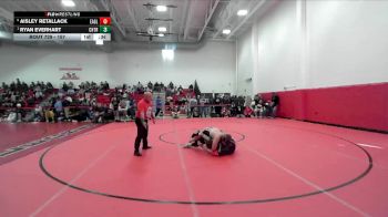 157 lbs Cons. Semi - Ryan Everhart, Cherokee Trail vs Aisley Retallack, Eaglecrest