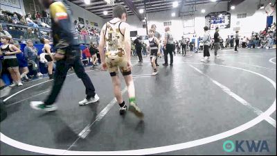 67 lbs Quarterfinal - Jayce Clark, Team Nomad vs Ruger Elizondo, Blue Devil Wrestling