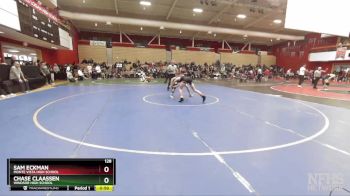 128 lbs Cons. Round 3 - Chase Claassen, Windsor High School vs Sam Eckman, Monte Vista High School