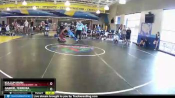 145 lbs Round 6 (8 Team) - Kullum Irvin, Roundtree Wrestling Academy vs Gabriel Ferreira, Heritage Wrestling Club