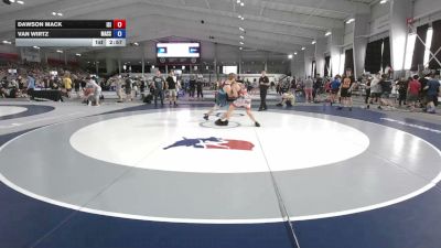 150 lbs Champ. Rd Of 16 - Dawson Mack, ISI vs Van Wirtz, Massa