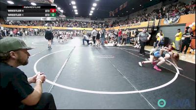 85 lbs Rr Rnd 2 - Paisley Jones, Tecumseh Youth Wrestling vs Alaura Lewis, Noble Takedown Club
