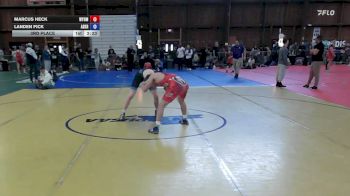 145A lbs 3rd Place - Marcus Heck, Wyoming Seminary vs Landen Fick, Askren