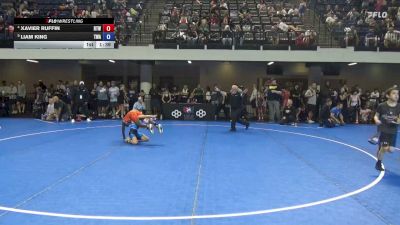 75 lbs Cons. Sub-semis - Xavier Ruffin, Ruffin Trained Wrestling vs Liam King, Thoroughbred Wrestling Academy
