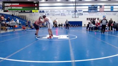 285 lbs 1st Place Match - Xavier Hernandez, Grove vs Adrian Havens, SKIATOOK