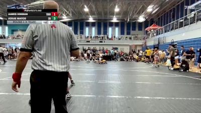 175 lbs Round 4 (6 Team) - Josue Matos, Ex1t Mafia vs James Hinman, The Bad Natured Rodents