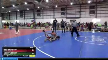 90 lbs Round 1 (8 Team) - Abrey Verhow, BEASTWORKS WC vs Leo Badolato, SCANLAN WA