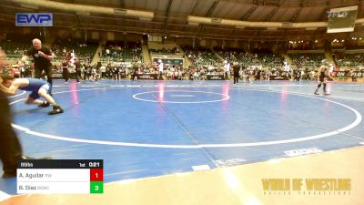 85 lbs Final - Antonio Aguilar, RedWave Wrestling vs Boaz Diaz, Big Game Wrestling Club