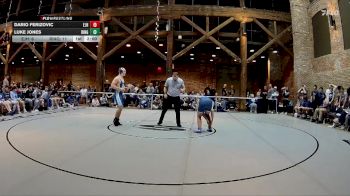 190 lbs 2nd Wrestleback (16 Team) - Luke Jones, Ringgold vs Dario Ferizovic, East Jackson HS