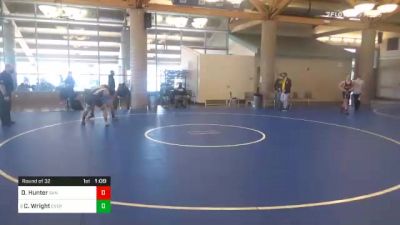 195 lbs Prelims - Damion Hunter, San Leandro vs Chris Wright, Evergreen Valley