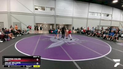 220 lbs Round 3 (8 Team) - Preston Colvin, Idaho vs Oscar Williams, Oklahoma Red