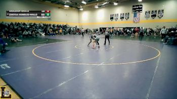 115 lbs Cons. Round 2 - Analeigh Bruce, Centralia vs Zakiyaa Humbles-Walls, STEAM Academy