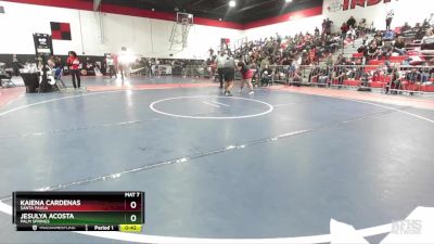 235 lbs Cons. Round 1 - Kaiena Cardenas, Santa Paula vs Jesulya Acosta, Palm Springs