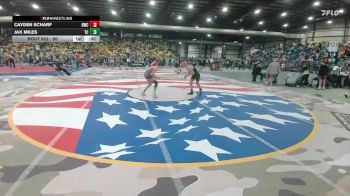 130 lbs Quarterfinal - Cooper Marvel, Eastside United vs Adrian Grosvenor, Siouxland Wrestling Academy