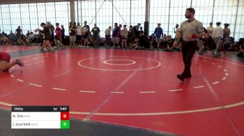 130 lbs Round Of 16 - Adam Cox, The Glasgow Wrestling Academy vs Jake Scurlock, South Georgia Athletic Club