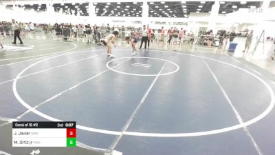 120 lbs Consi Of 16 #2 - Julian Manarang, No Team vs Fabian Carrillo, Bagdad Sultans