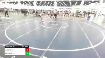 120 lbs Consi Of 16 #2 - Julian Manarang, No Team vs Fabian Carrillo, Bagdad Sultans