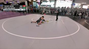 106 lbs 1st Place Match - Zac Gonzalez, Dead Shot Wrestling Club vs Patrick Emmer, Liberty Warriors Wrestling Club
