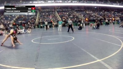 165 lbs Champ. Round 1 - Emma Yopp, South Brunswick vs Shaylee Temple, Smoky Mountain 