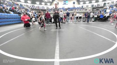 46-49 lbs Rr Rnd 1 - Robyn Dunn, Ponca City Wildcat Wrestling vs Cassadee Sloan, Morrison Takedown Club