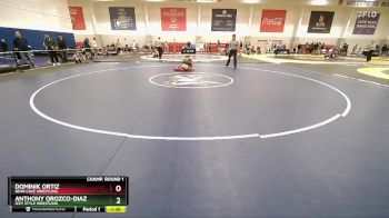 114 lbs Champ. Round 1 - Anthony Orozco-Diaz, Izzy Style Wrestling vs Dominik Ortiz, Bear Cave Wrestling