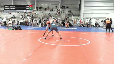 152 lbs Rr Rnd 3 - James Rocco, Iron Faith Gold - HSB vs Owen Steger, 4M Strength - HSB