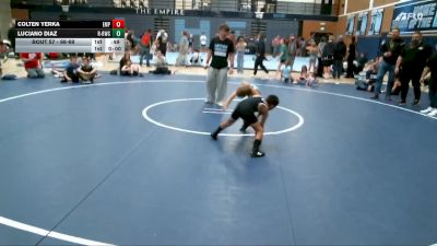 66-69 lbs Round 1 - Colten Yerka, Empire vs Luciano Diaz, RWC - Roy Wrestling Club